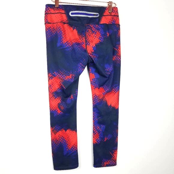 Athleta | Leggings Electro Sonar Capri Red Purple - Picture 2 of 7